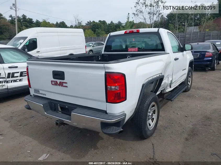 2017 GMC SIERRA VIN 1GTN2LEC6HZ178099 — фото 4