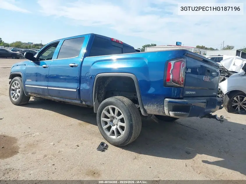 2017 GMC SIERRA VIN 3GTU2PEC1HG187196 — фото 3