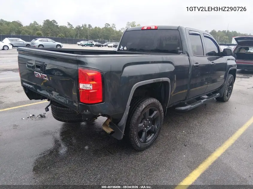 2017 GMC SIERRA VIN 1GTV2LEH3HZ290726 — фото 4