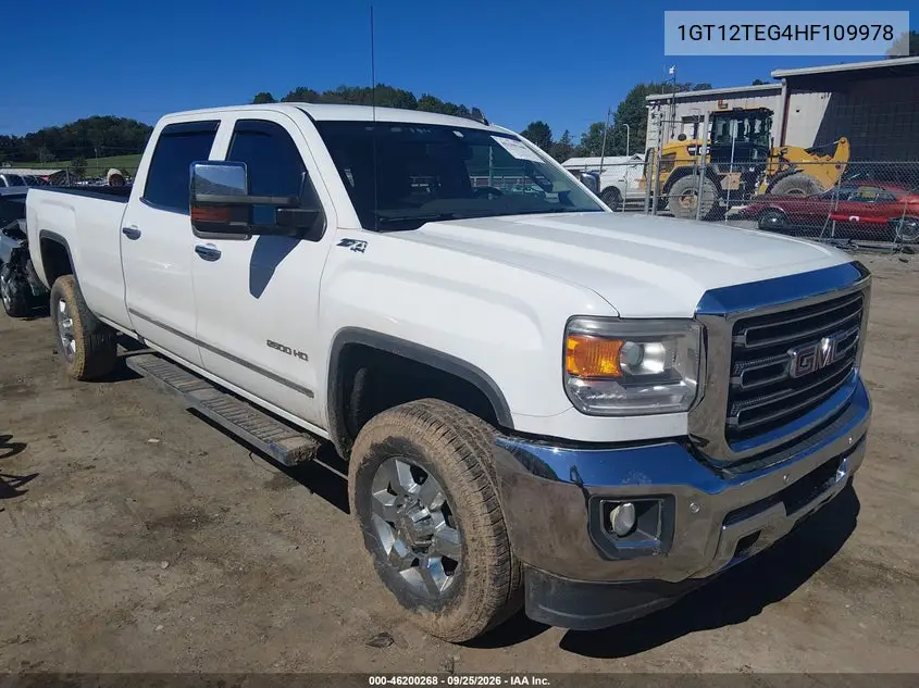 GMC SIERRA 2017, VIN 1GT12TEG4HF109978