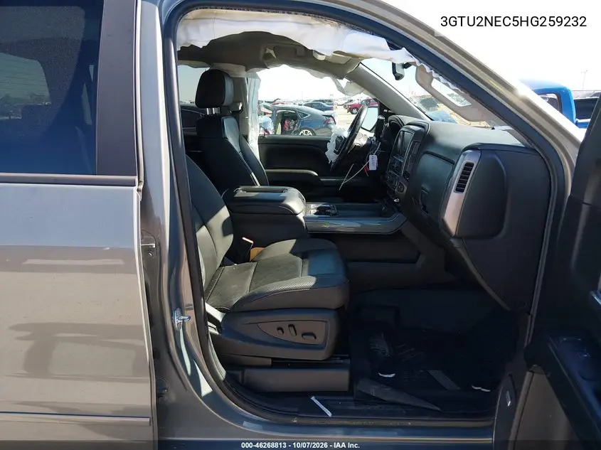 2017 GMC SIERRA VIN 3GTU2NEC5HG259232 — фото 5