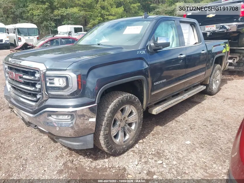 2017 GMC SIERRA VIN 3GTU2NEC5HG191708 — фото 2