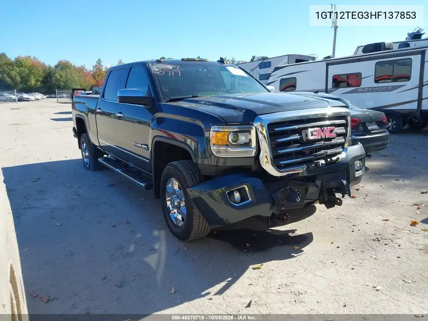 GMC SIERRA 2017, VIN 1GT12TEG3HF137853