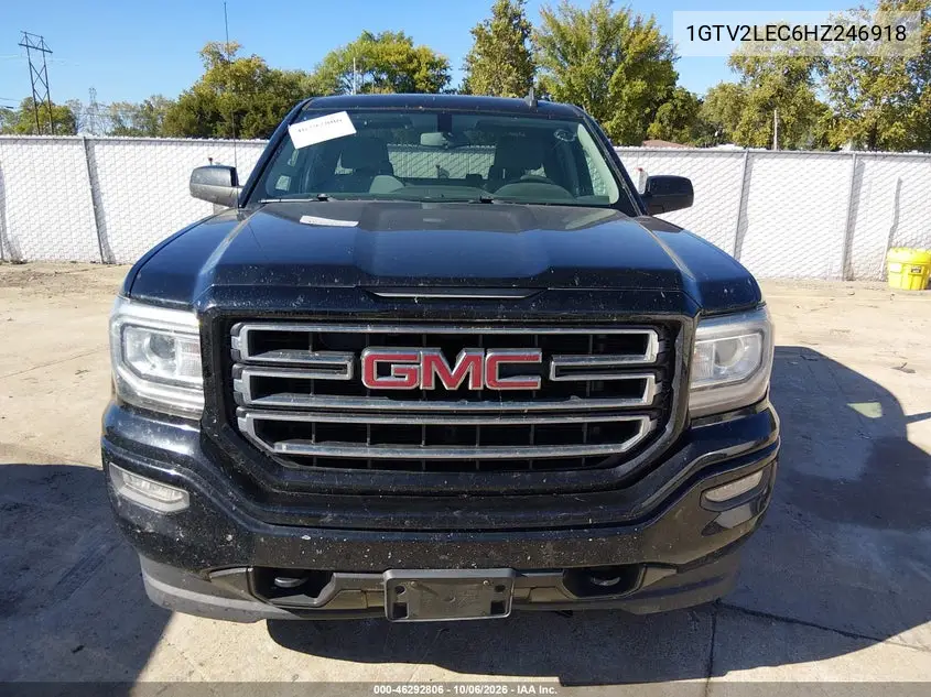 2017 GMC SIERRA VIN 1GTV2LEC6HZ246918 — фото 12