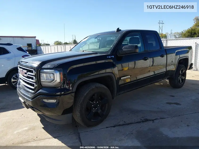 2017 GMC SIERRA VIN 1GTV2LEC6HZ246918 — фото 2