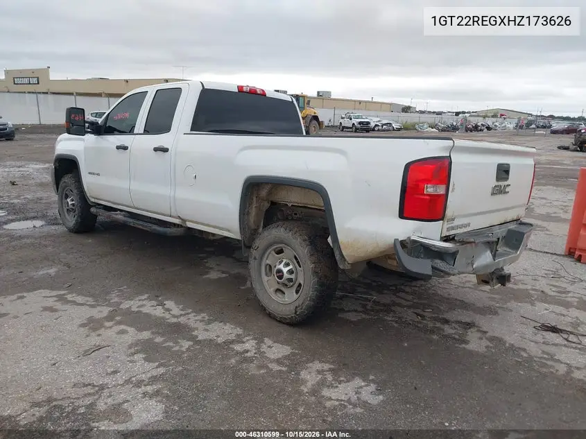2017 GMC SIERRA VIN 1GT22REGXHZ173626 — фото 3