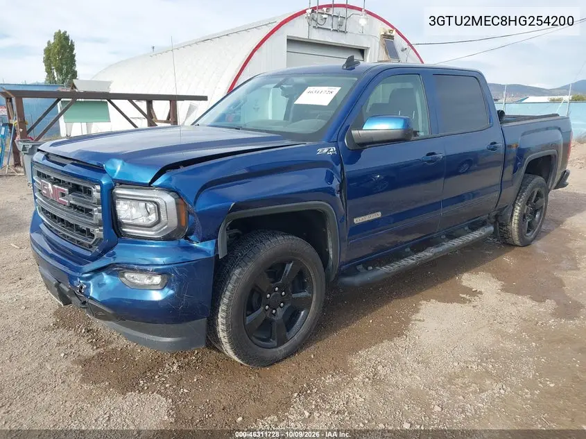 2017 GMC SIERRA VIN 3GTU2MEC8HG254200 — фото 2