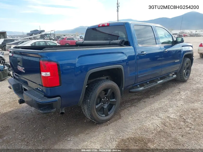 2017 GMC SIERRA VIN 3GTU2MEC8HG254200 — фото 4
