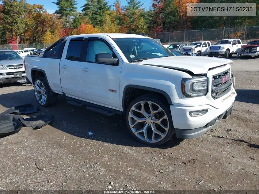 GMC SIERRA 2017, VIN 1GTV2NEC5HZ156235