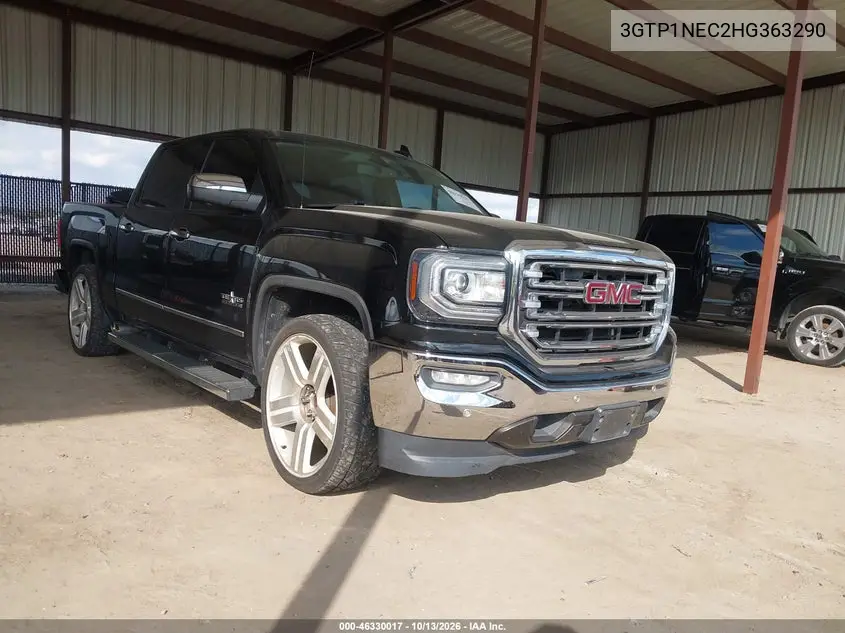 GMC SIERRA 2017, VIN 3GTP1NEC2HG363290