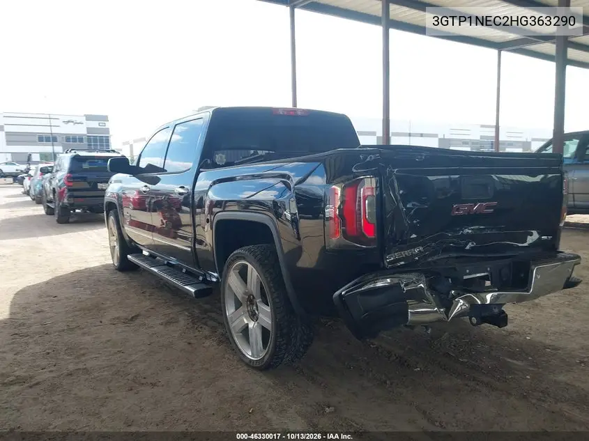 2017 GMC SIERRA VIN 3GTP1NEC2HG363290 — фото 3