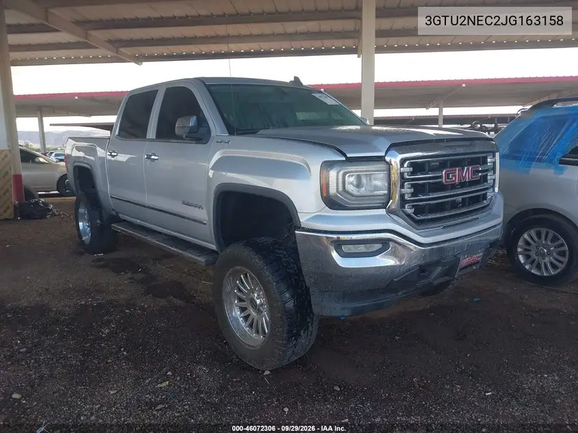 GMC SIERRA 2018, VIN 3GTU2NEC2JG163158