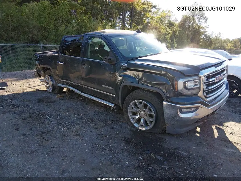 GMC SIERRA 2018, VIN 3GTU2NEC0JG101029
