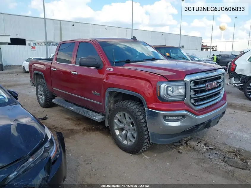 GMC SIERRA 2018, VIN 3GTU2NEC6JG606833