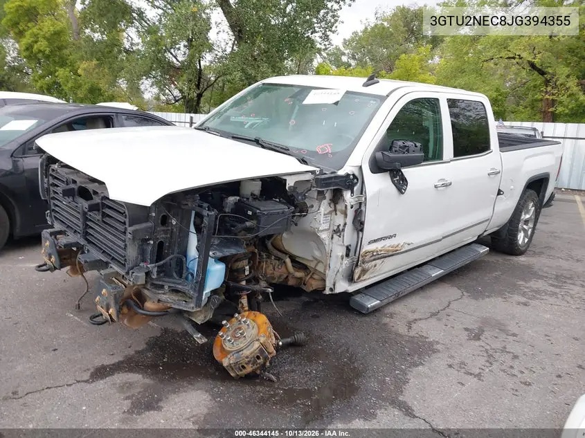 2018 GMC SIERRA VIN 3GTU2NEC8JG394355 — фото 2
