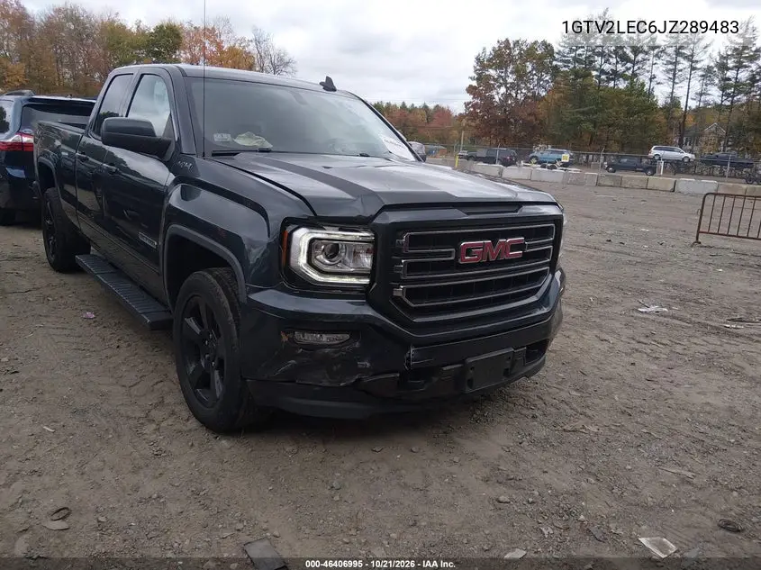 GMC SIERRA 2018, VIN 1GTV2LEC6JZ289483