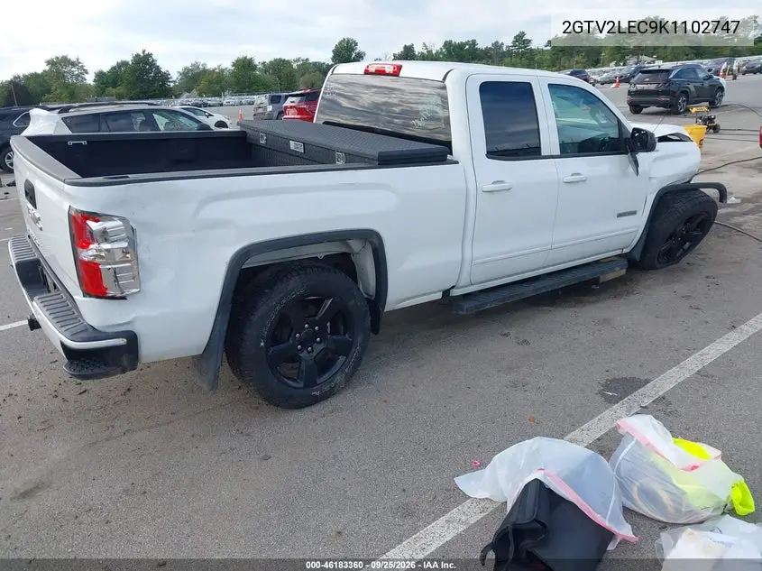 2019 GMC SIERRA VIN 2GTV2LEC9K1102747 — фото 4