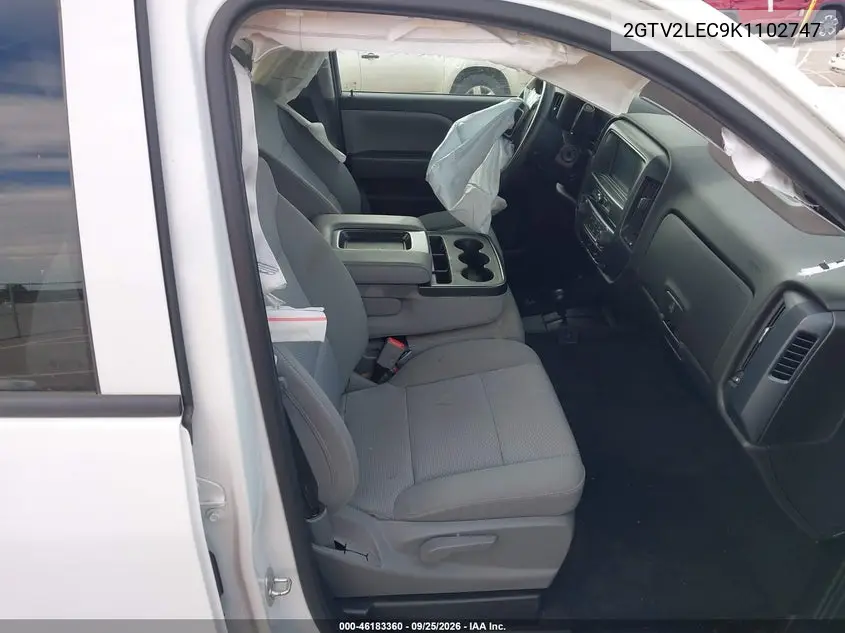 2019 GMC SIERRA VIN 2GTV2LEC9K1102747 — фото 5