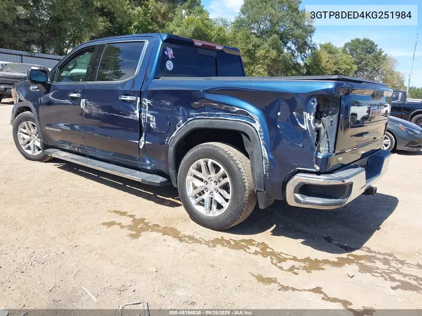 2019 GMC SIERRA VIN 3GTP8DED4KG251984 — фото 3