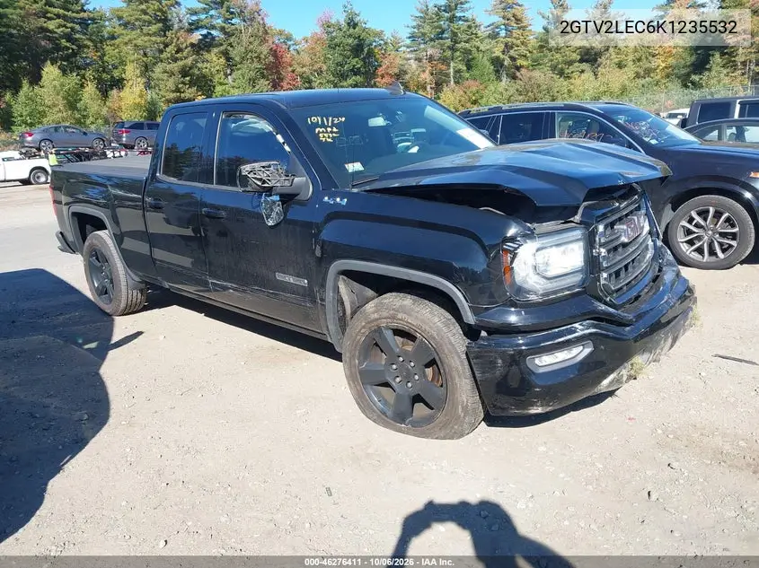 GMC SIERRA 2019, VIN 2GTV2LEC6K1235532