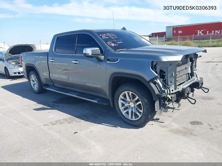 GMC SIERRA 2019, VIN 3GTU9DED5KG306393