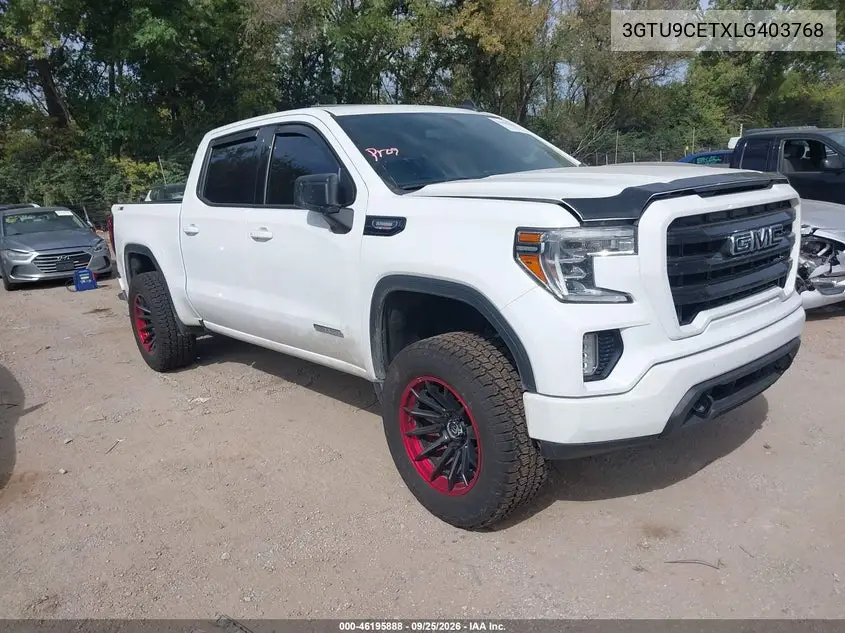 GMC SIERRA 2020, VIN 3GTU9CETXLG403768