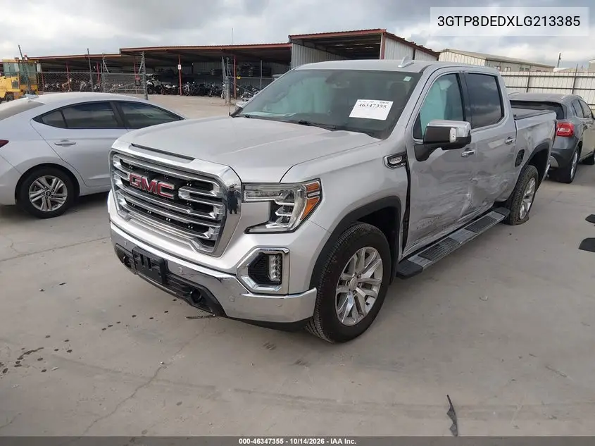 2020 GMC SIERRA VIN 3GTP8DEDXLG213385 — фото 2