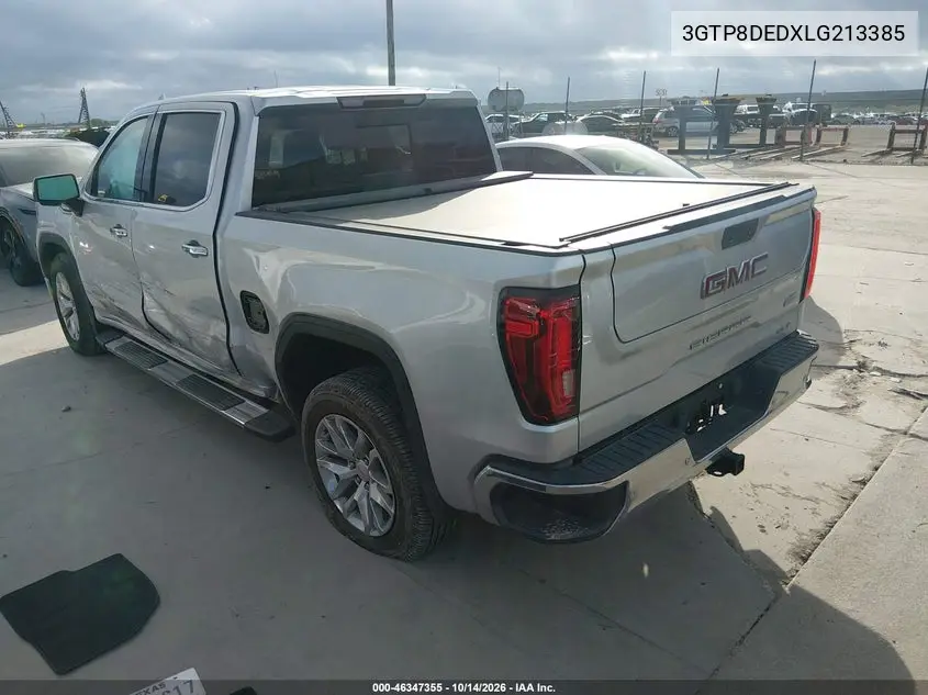 2020 GMC SIERRA VIN 3GTP8DEDXLG213385 — фото 3