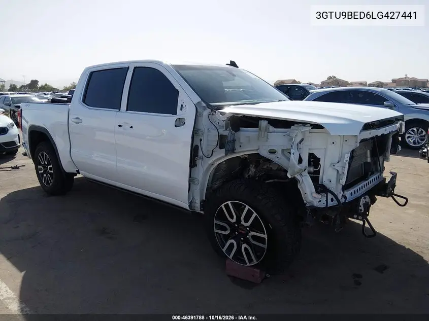 GMC SIERRA 2020, VIN 3GTU9BED6LG427441