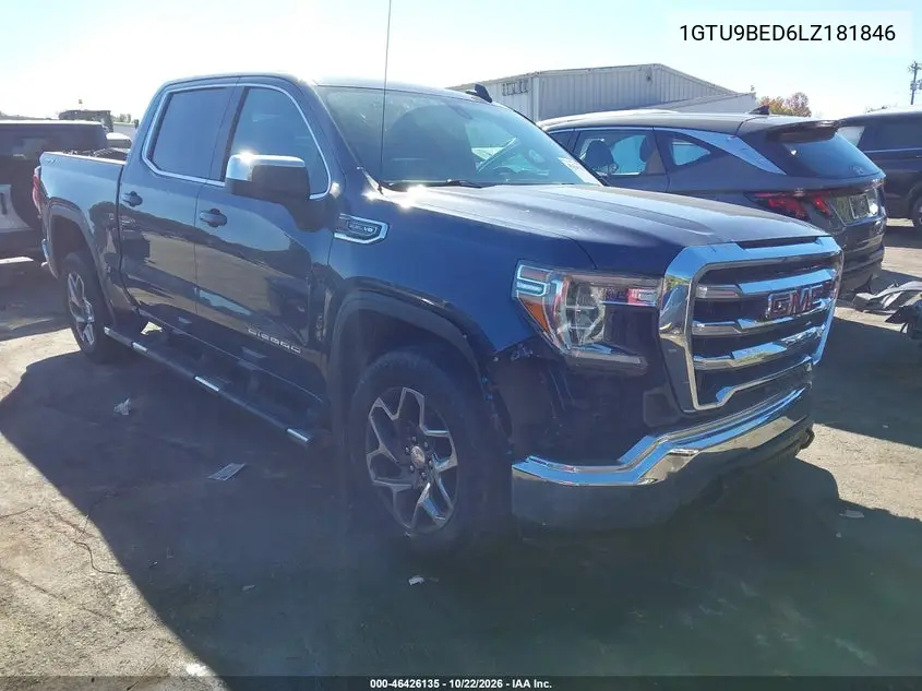 GMC SIERRA 2020, VIN 1GTU9BED6LZ181846