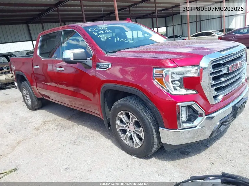 GMC SIERRA 2021, VIN 3GTP8DED4MG471807