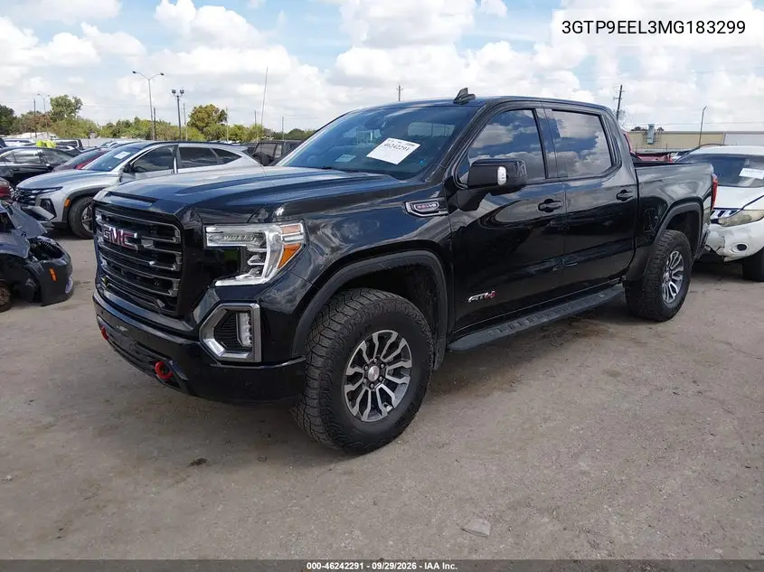 2021 GMC SIERRA VIN 3GTP9EEL3MG183299 — фото 2