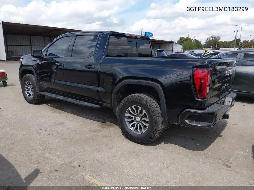 2021 GMC SIERRA VIN 3GTP9EEL3MG183299 — фото 3