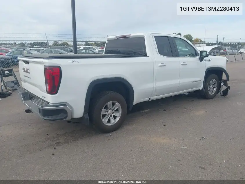 2021 GMC SIERRA VIN 1GTV9BET3MZ280413 — фото 4