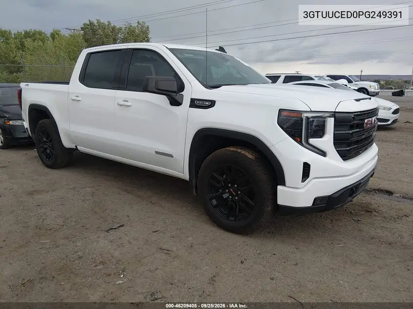 GMC SIERRA 2023, VIN 3GTUUCED0PG249391