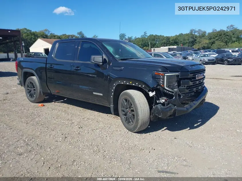 GMC SIERRA 2023, VIN 3GTPUJEK5PG242971