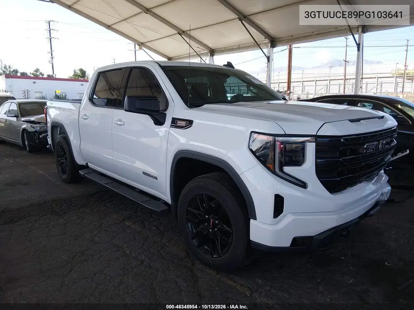 GMC SIERRA 2023, VIN 3GTUUCE89PG103641