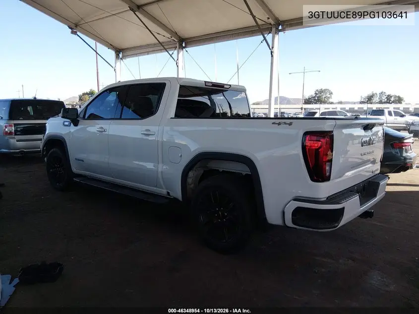 2023 GMC SIERRA VIN 3GTUUCE89PG103641 — фото 3