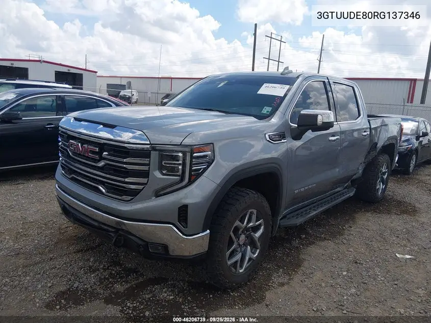 2024 GMC SIERRA VIN 3GTUUDE80RG137346 — фото 2