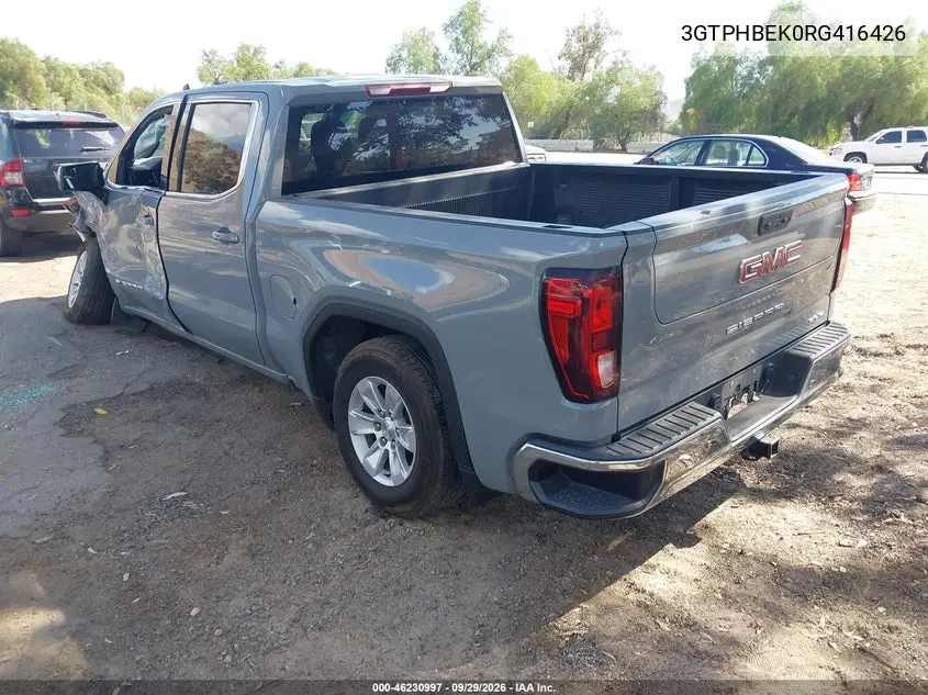 2024 GMC SIERRA VIN 3GTPHBEK0RG416426 — фото 3
