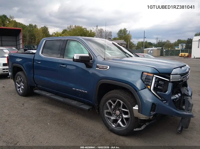 GMC SIERRA 2024, VIN 1GTUUBED1RZ381041