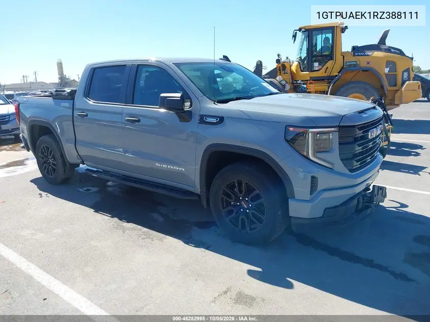 GMC SIERRA 2024, VIN 1GTPUAEK1RZ388111
