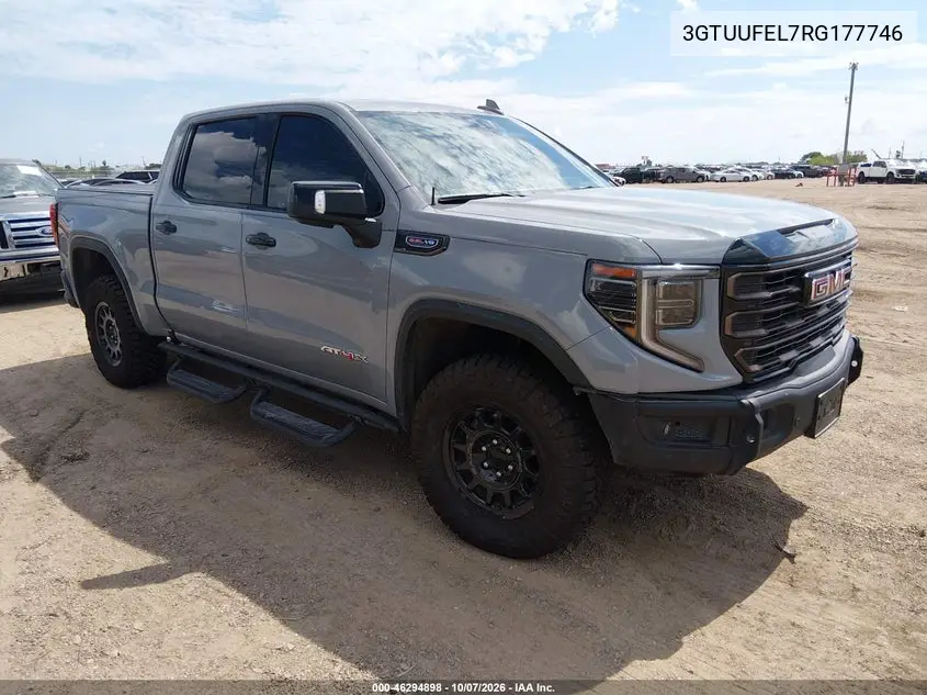 GMC SIERRA 2024, VIN 3GTUUFEL7RG177746
