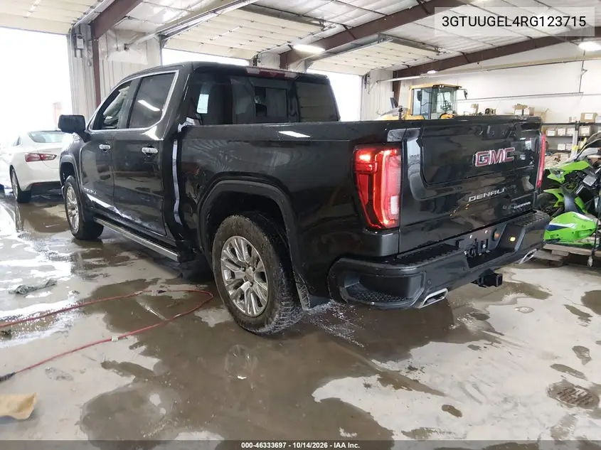 2024 GMC SIERRA VIN 3GTUUGEL4RG123715 — фото 3