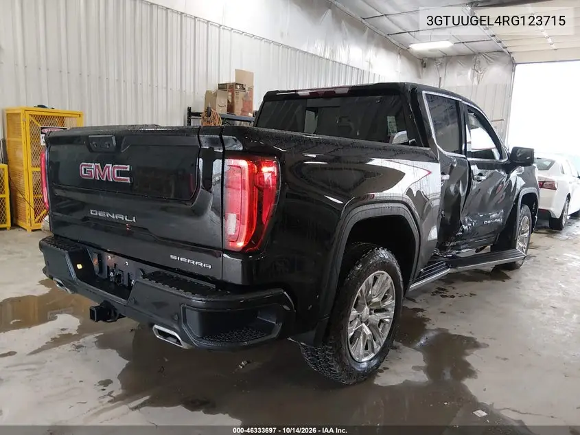 2024 GMC SIERRA VIN 3GTUUGEL4RG123715 — фото 4