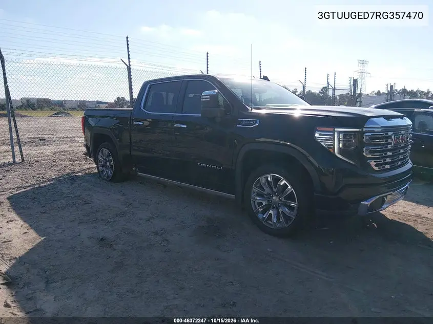 GMC SIERRA 2024, VIN 3GTUUGED7RG357470