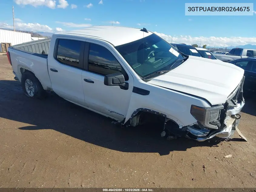 GMC SIERRA 2024, VIN 3GTPUAEK8RG264675