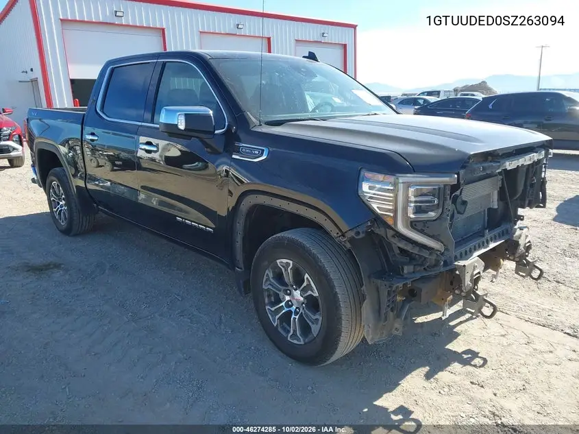 GMC SIERRA 2025, VIN 1GTUUDED0SZ263094