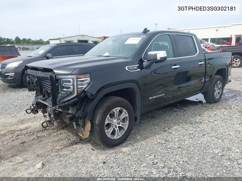 2025 GMC SIERRA VIN 3GTPHDED3SG302181 — фото 2