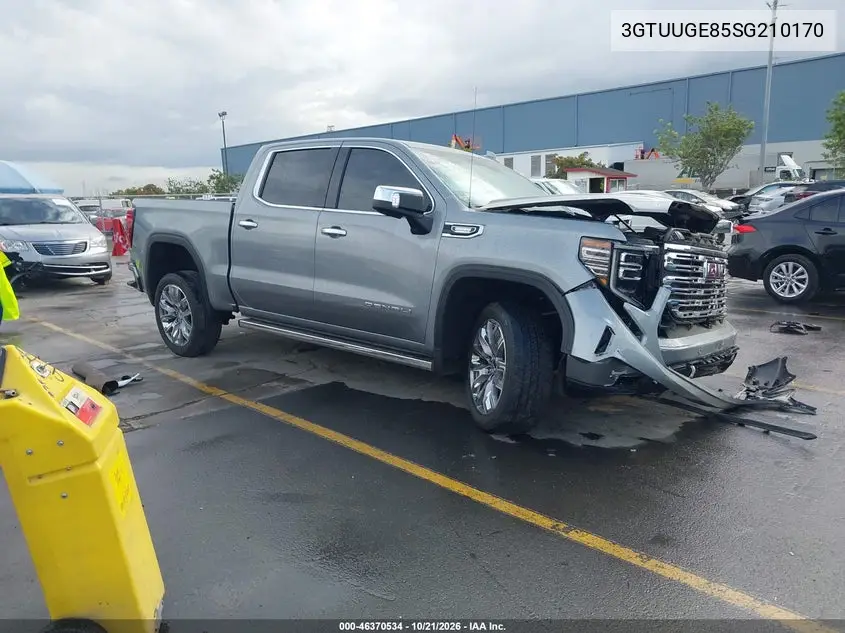 GMC SIERRA 2025, VIN 3GTUUGE85SG210170